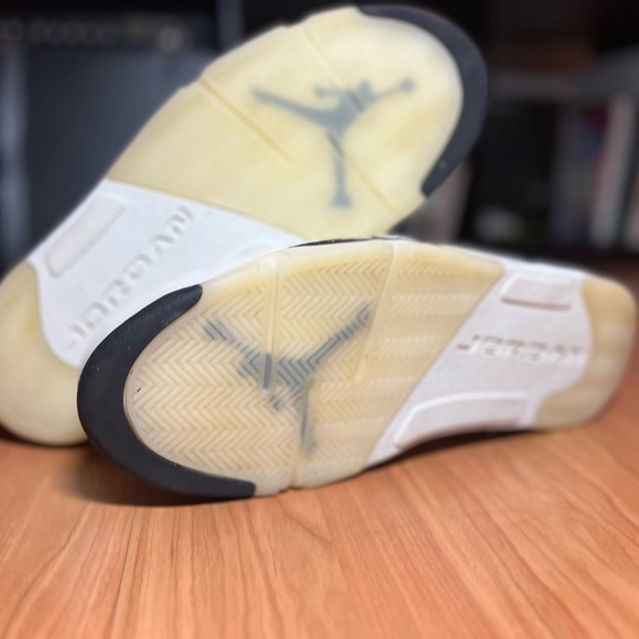 NIKE | AIR JORDAN | RETRO 5, SAIL. SZ 12 - Picture 3 of 7